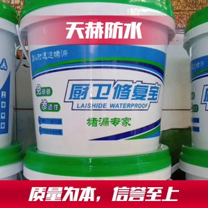 丙纶专用干粉胶 潍坊防水辅料 厨卫修复宝 堵漏王