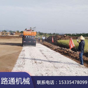 厂家直销灰料撒布车 多功能大型撒布机价格 路通机械长期直供