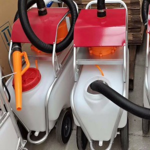 电动大容量手推式多用途喷雾打药机 小型推拉式电动喷雾弥雾机 电动喷药机