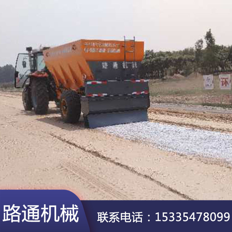 廠家供應白灰水泥粉料撒灰機 四輪車帶動布灰機 12方環保撒灰車