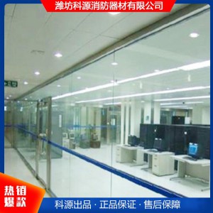 玻璃防火隔断 防火隔断 潍坊玻璃防火隔断产品