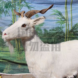 商场工艺摆件仿真山羊 仿真动物标本 规格齐全 可定制