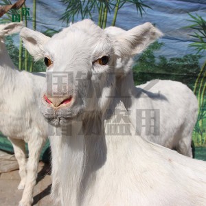 商场工艺摆件仿真山羊 仿真动物标本 规格齐全 可定制