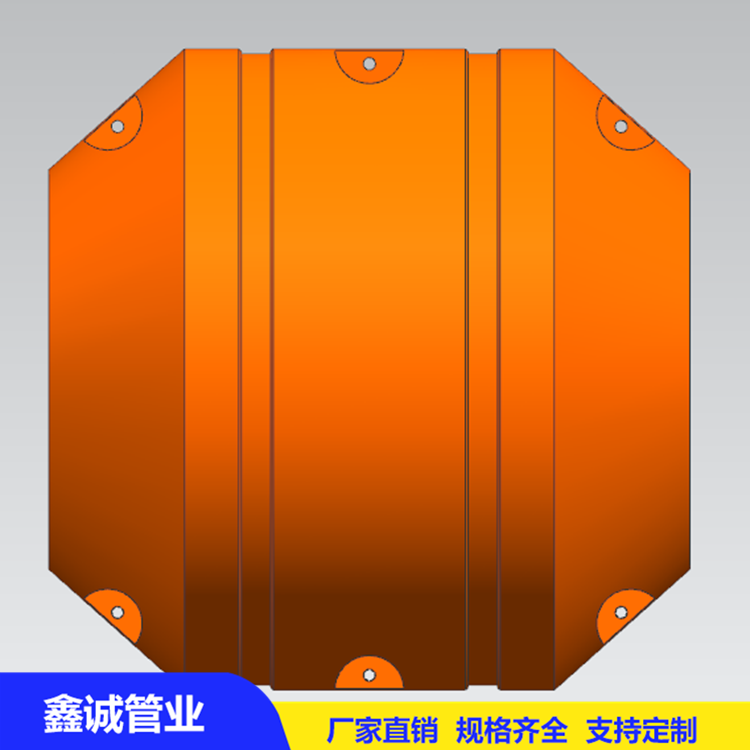 定制聚乙烯浮体抽沙管夹管浮筒 水库养殖浮筒