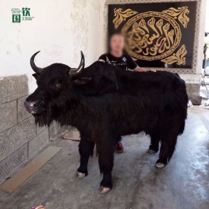 厂家直销仿真牦牛模型 仿真动物标本装饰摆件