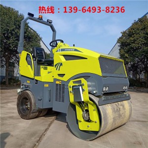 压沥青4吨胶轮压路机 1吨1.5吨2吨3吨4吨压路机 震动座驾式压路机 小型压路机