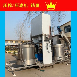 水果蔬菜液压榨汁机 酵素酒糟葡萄酒压榨机 中药辣椒全自动压榨机