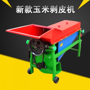 玉米剥皮机 新款玉米剥皮机 家用小型全自动玉米扒皮脱皮机 玉米撕皮机带风机