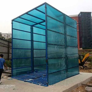 全自动工地洗车台 全封闭洗轮机冲洗车辆 环保降尘